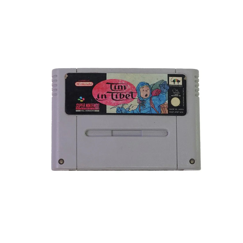 (Pre-Owned) Tim in Tibet Game - SNES - ريترو